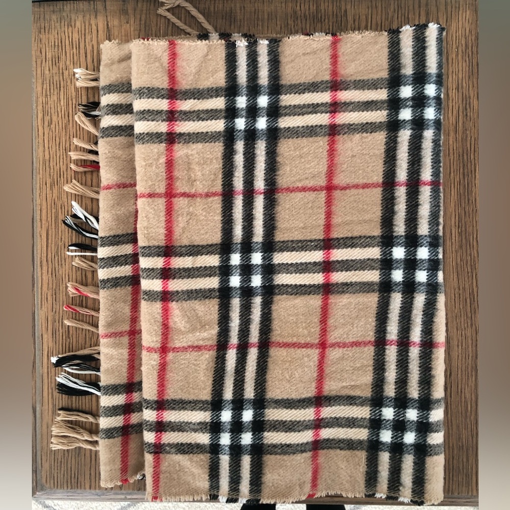 Burberry | Nova Check 100% cashmere scarf